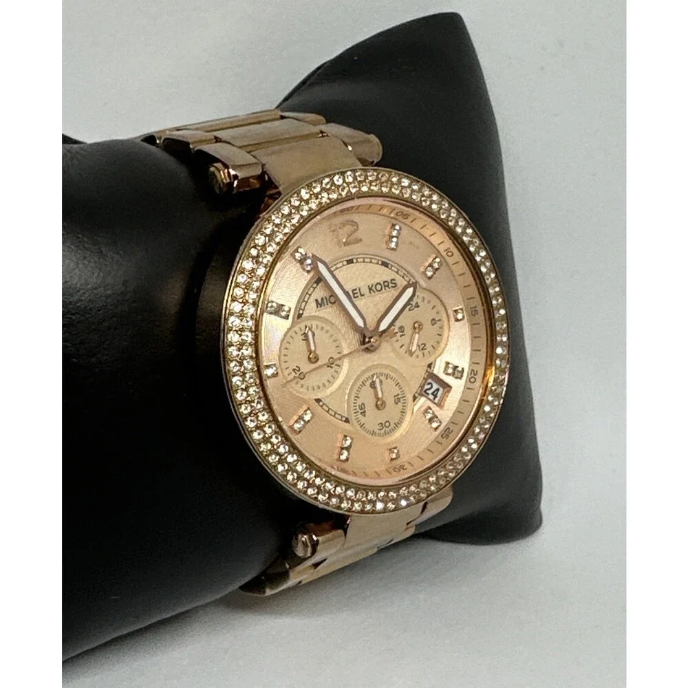 Michael Kors Parker MK5538 Women Stainless Steel Analog Dial Quartz Watch HME545